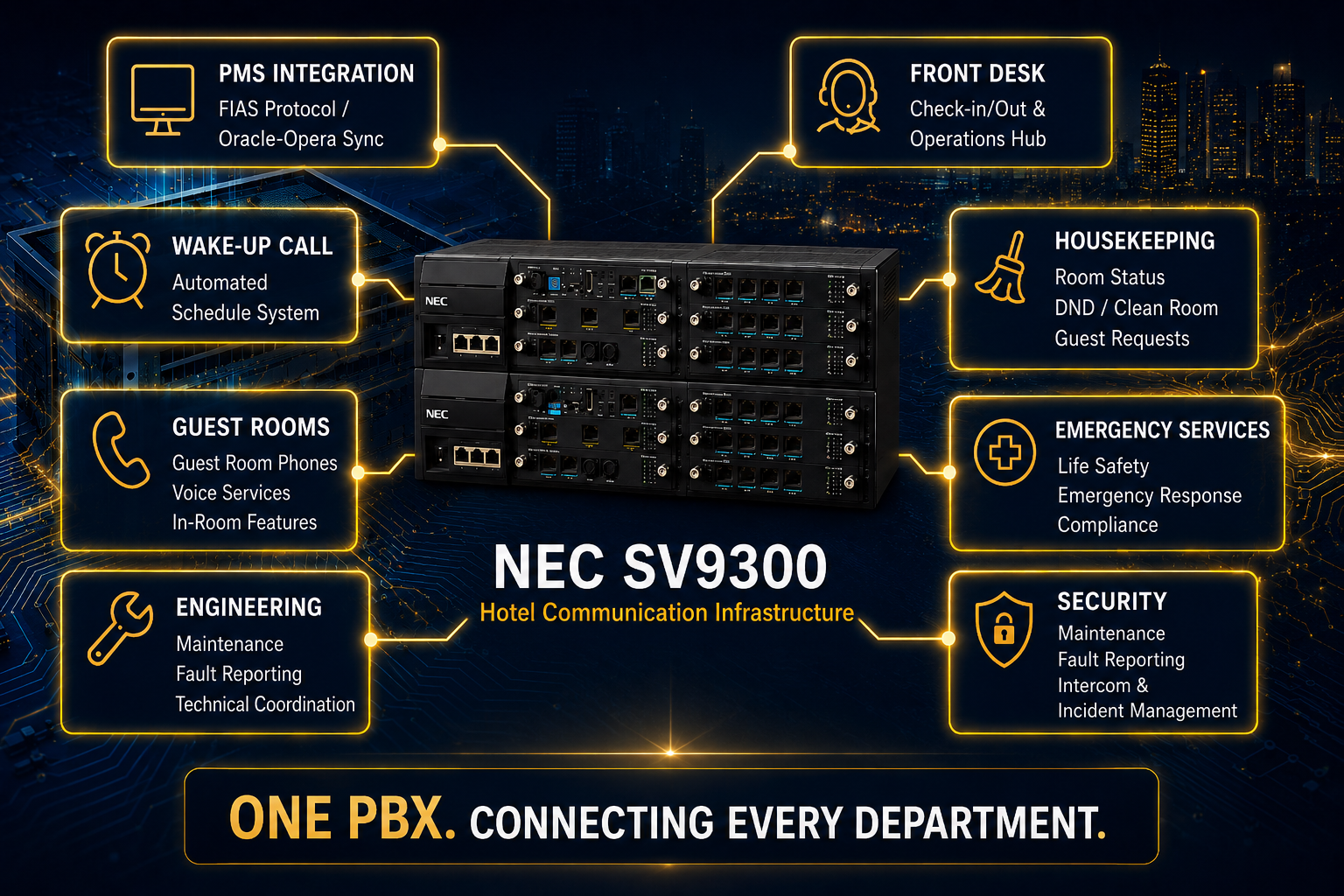 Hotel Communication Infrastructure Decision Architecture — Upgrade vs Replace vs Hybrid Migration