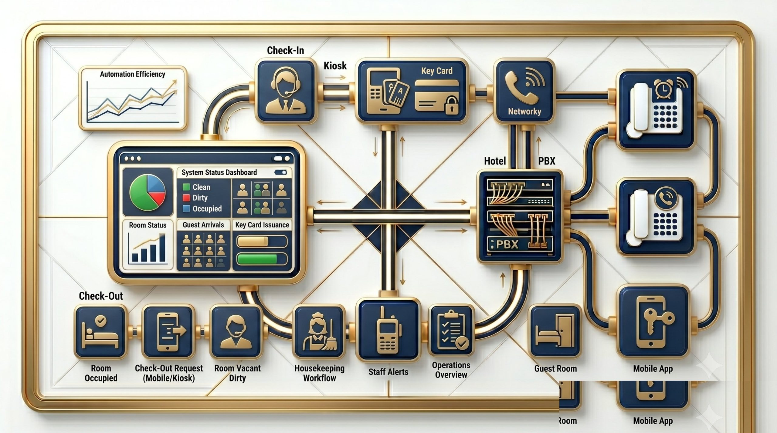 ระบบ Room Status Integration ช่วยเพิ่มประสิทธิภาพโรงแรมและประสบการณ์ผู้เข้าพัก