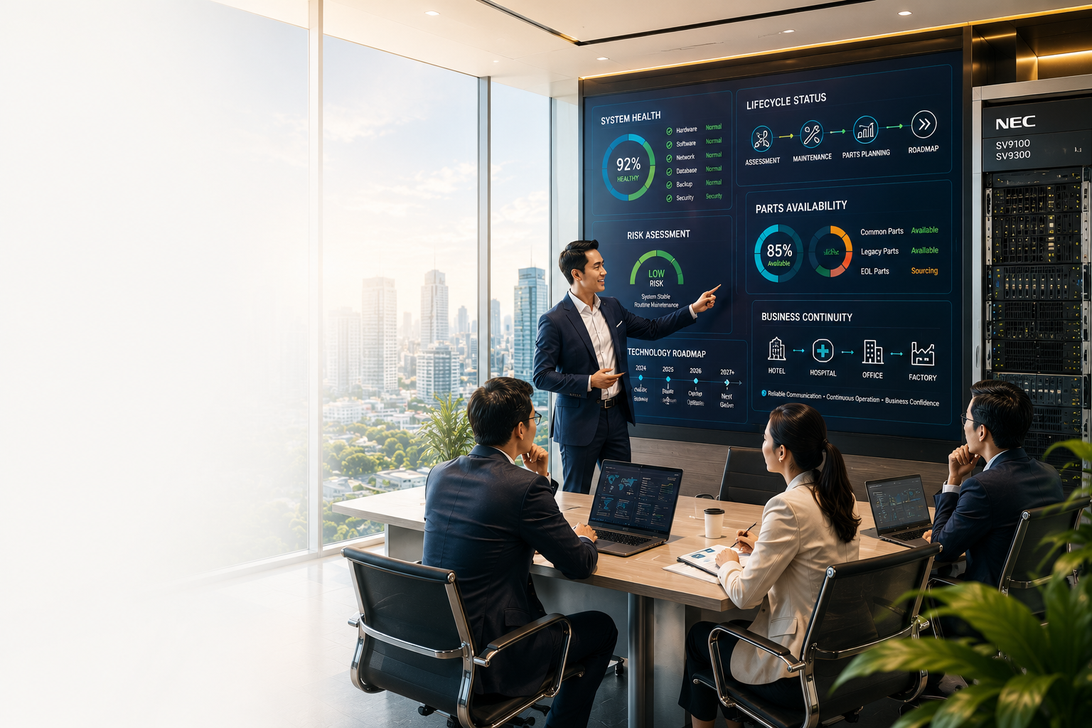 NEC SV9100 SV9300 Communication Infrastructure Lifecycle Planning — NAKASUP145
