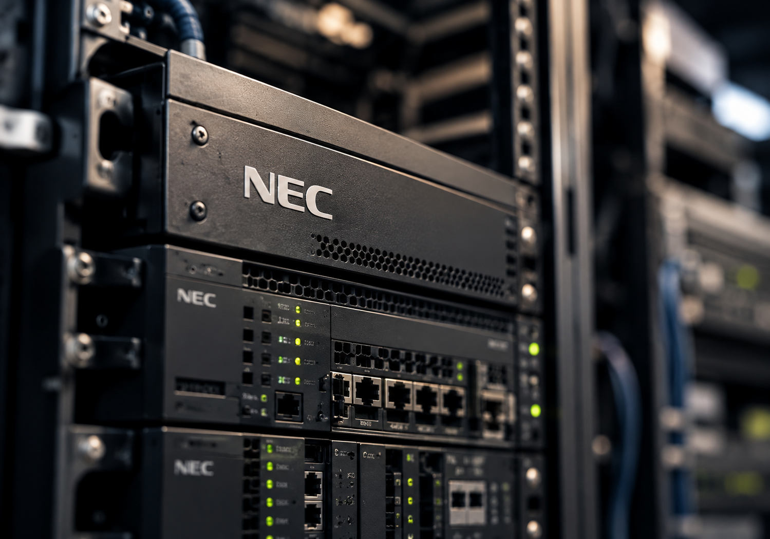ตัวอย่าง Brand และระบบ NEC